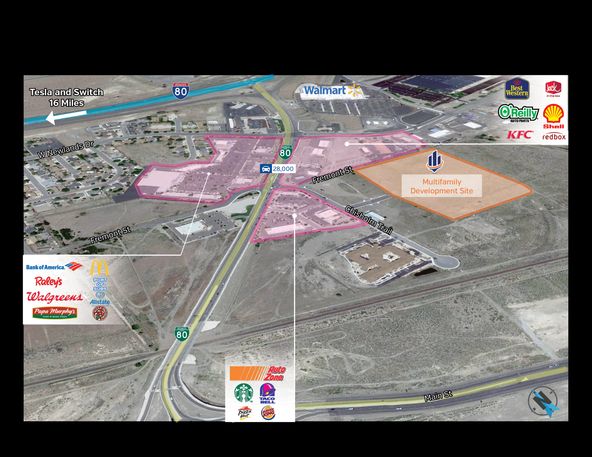 Fernley Apartment Site: 1395 Fremont Street, Fernley, NV 89408